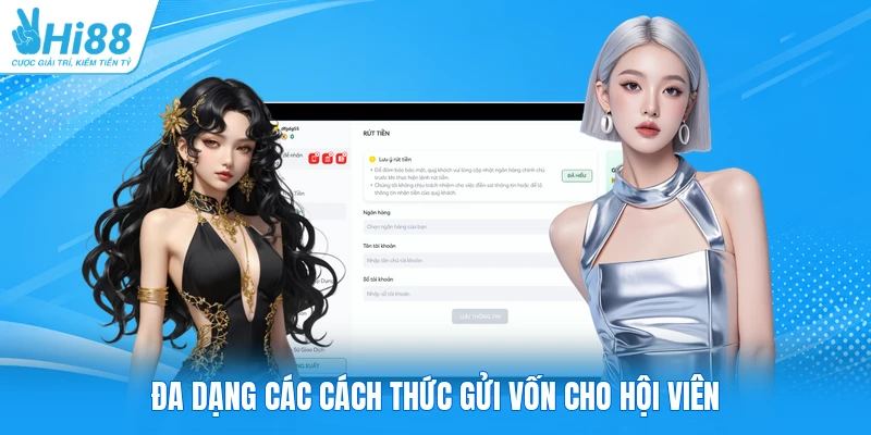 Đa dạng các cách thức gửi vốn cho hội viên