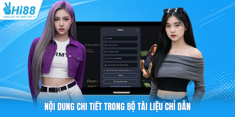 Nội dung chi tiết trong bộ tài liệu chỉ dẫn