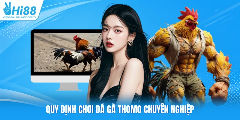 Quy định chơi đá gà Thomo chuyên nghiệp